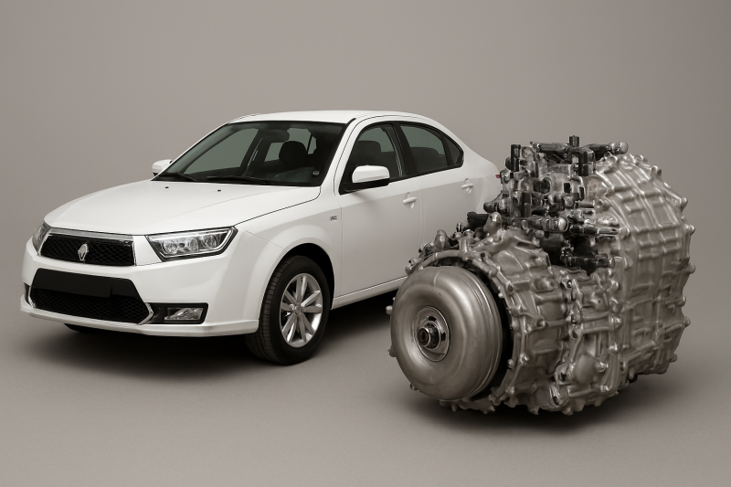 آیا گیربکس دنا cvt است؟