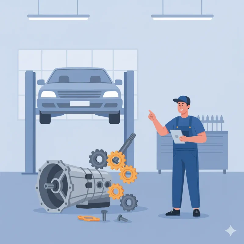 تعمیر گیربکس چقدر زمان می‌برد