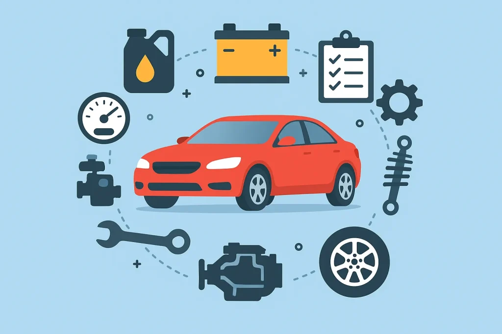 در سرویس اولیه خودرو چه کارهایی انجام می شود