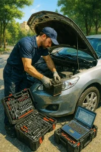 مکانیک خودرو سیار در مهرشهر