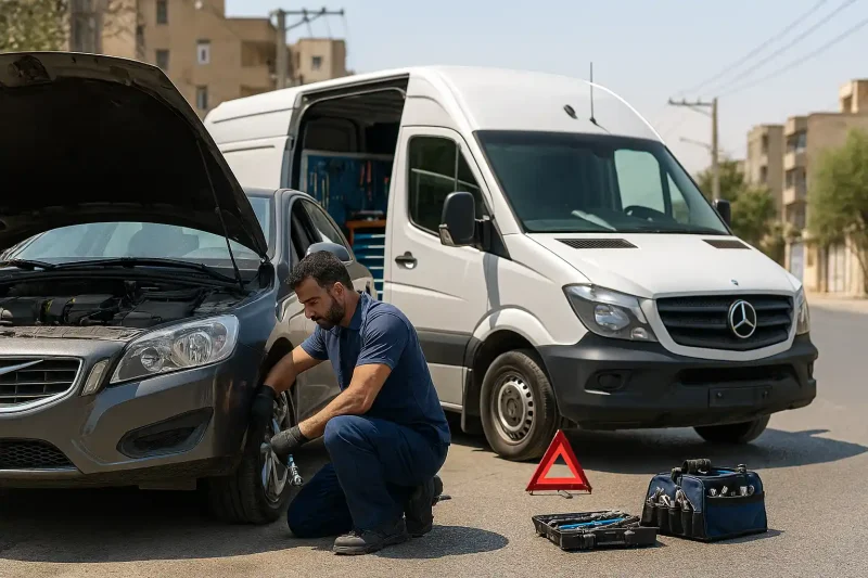 مکانیک خودرو سیار در فردیس