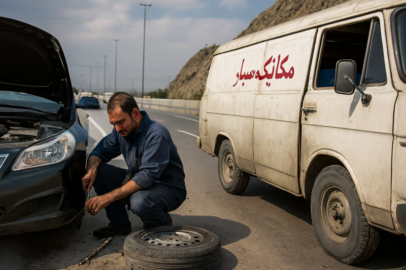 مکانیک خودرو سیار جاده کرج تهران