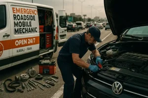 مکانیک خودرو سیار جاده مخصوص کرج 