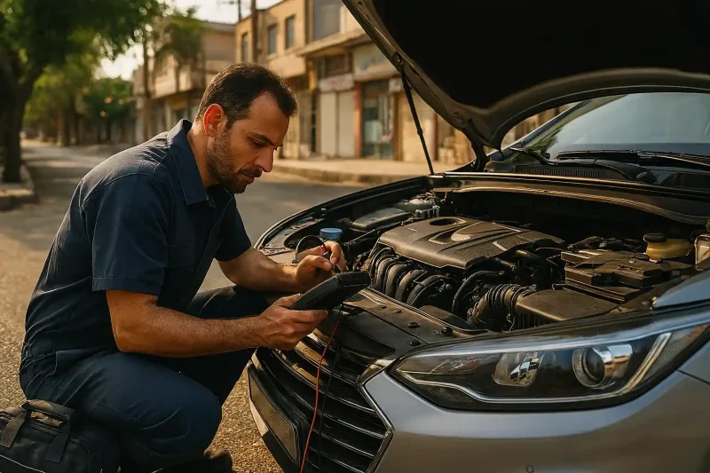 مکانیک خودرو سیار چهارباغ