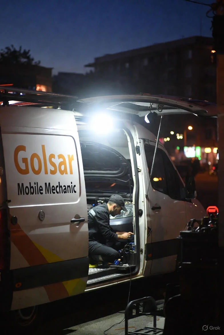 مکانیک خودرو سیار گلسار