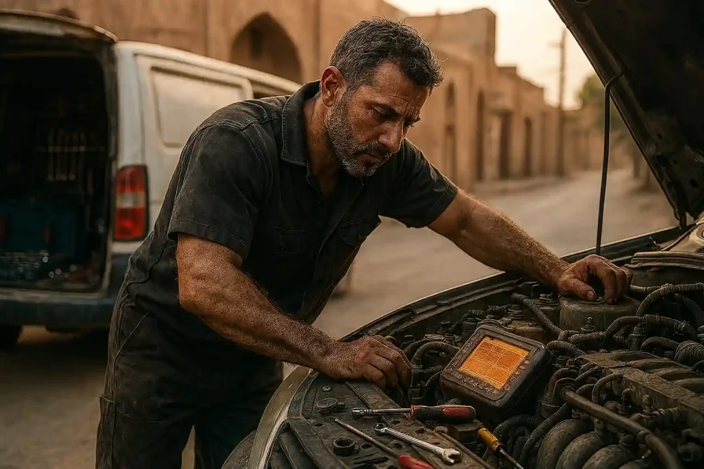 مکانیک خودرو سیار باغستان