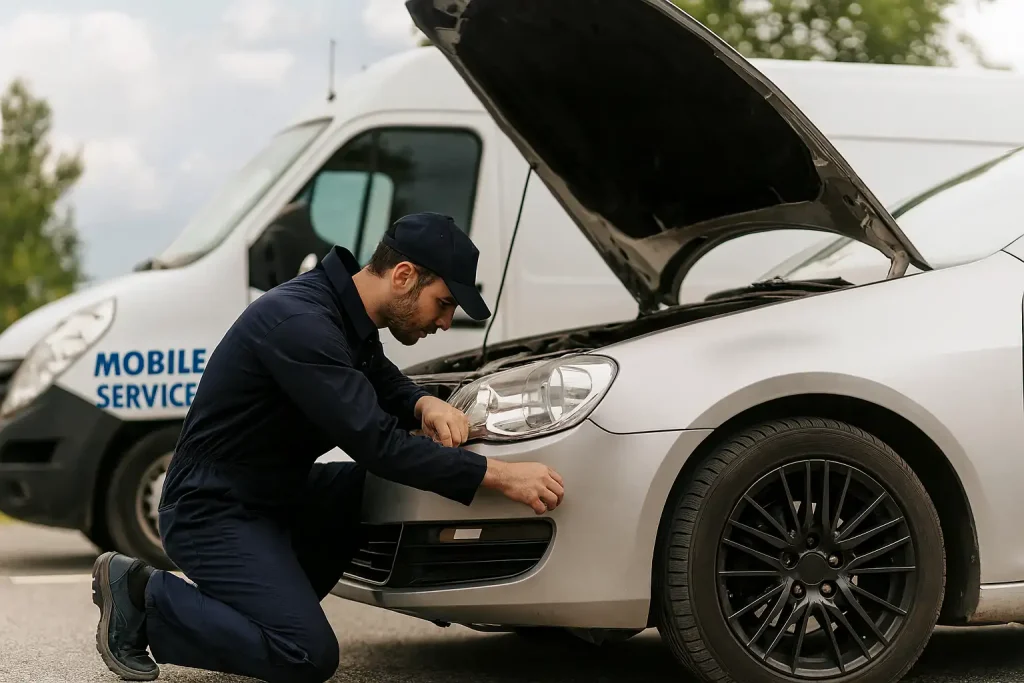 مکانیک خودرو سیار جهانشهر